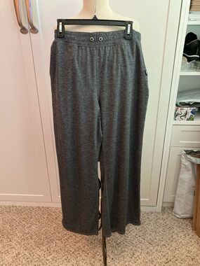 DKNY wide leg sweatpants